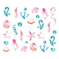 Sticker decor unghii BN1813